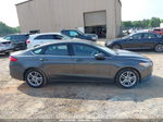 2018 Ford Fusion Se Gray vin: 3FA6P0H72JR143739