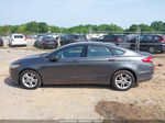 2018 Ford Fusion Se Gray vin: 3FA6P0H72JR143739