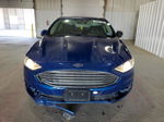 2018 Ford Fusion Se Blue vin: 3FA6P0H72JR175252