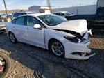 2018 Ford Fusion Se White vin: 3FA6P0H72JR227219