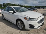 2020 Ford Fusion Se White vin: 3FA6P0H72LR155747