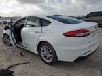 2020 Ford Fusion Se White vin: 3FA6P0H72LR155747