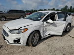 2020 Ford Fusion Se White vin: 3FA6P0H72LR155747