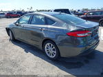 2020 Ford Fusion Se Gray vin: 3FA6P0H72LR262734