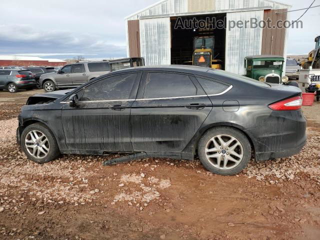 2013 Ford Fusion Se Black vin: 3FA6P0H73DR215262