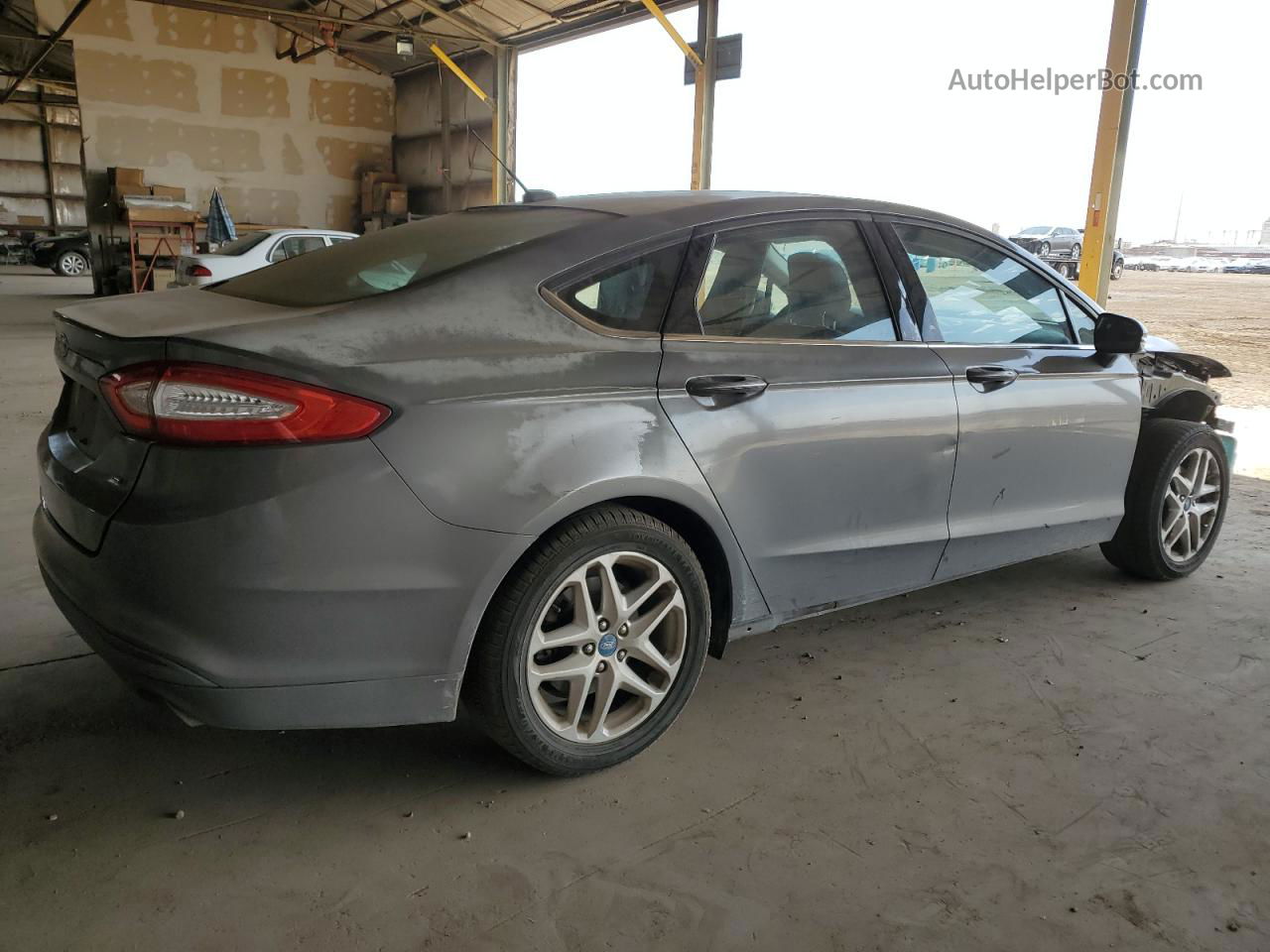 2013 Ford Fusion Se Gray vin: 3FA6P0H73DR248973