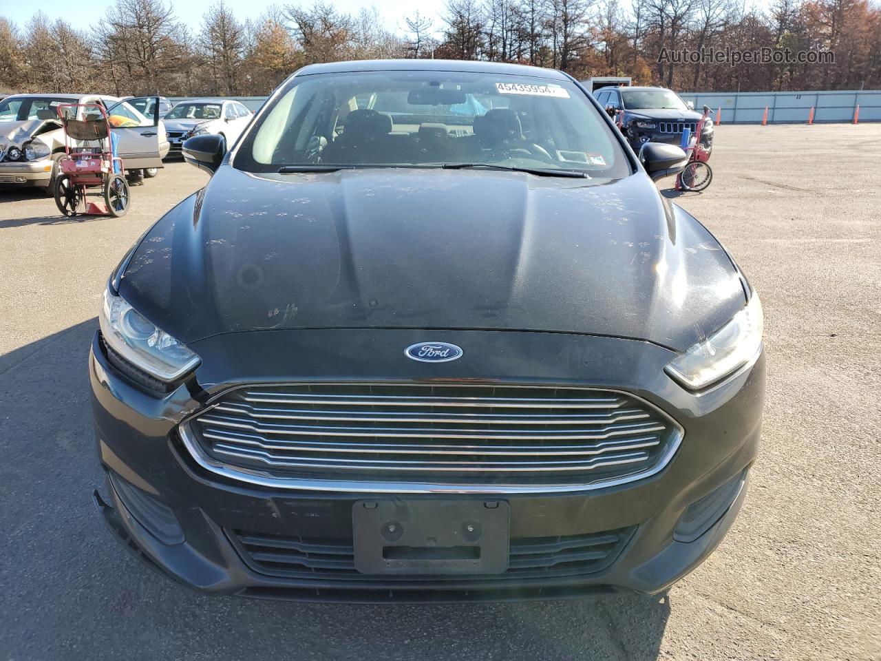 2013 Ford Fusion Se Черный vin: 3FA6P0H73DR316110