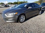 2013 Ford Fusion Se Gray vin: 3FA6P0H73DR356803