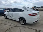 2014 Ford Fusion Se White vin: 3FA6P0H73ER126308