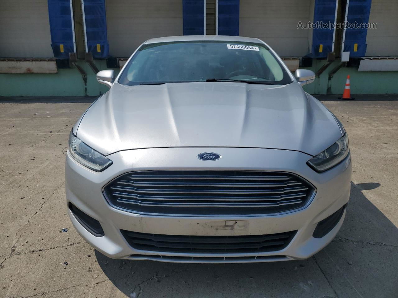 2014 Ford Fusion Se Silver vin: 3FA6P0H73ER179607