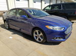 2014 Ford Fusion Se Blue vin: 3FA6P0H73ER192745