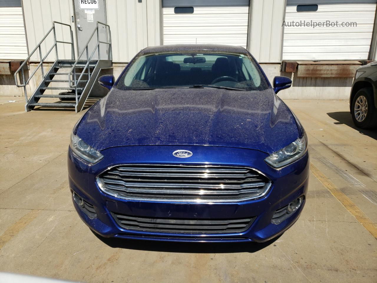 2014 Ford Fusion Se Blue vin: 3FA6P0H73ER192745