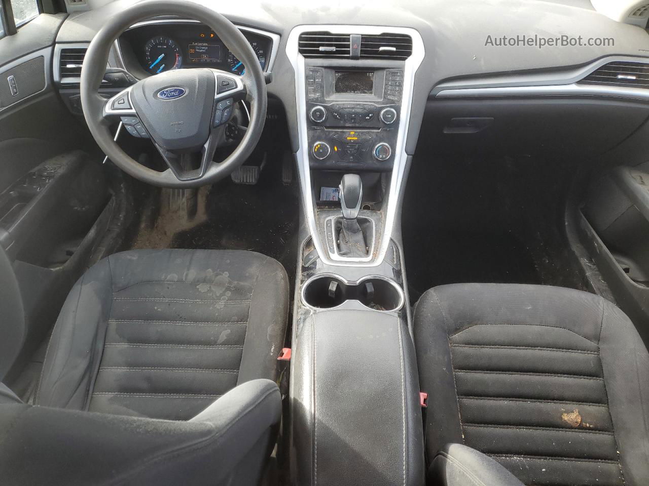 2014 Ford Fusion Se Черный vin: 3FA6P0H73ER262812