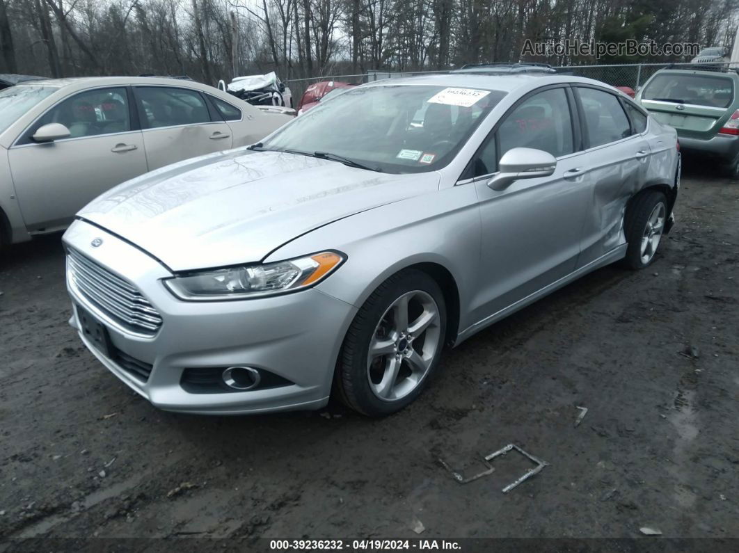 2014 Ford Fusion Se Серебряный vin: 3FA6P0H73ER326055