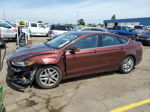 2015 Ford Fusion Se Burgundy vin: 3FA6P0H73FR159312