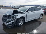 2015 Ford Fusion Se White vin: 3FA6P0H73FR196439