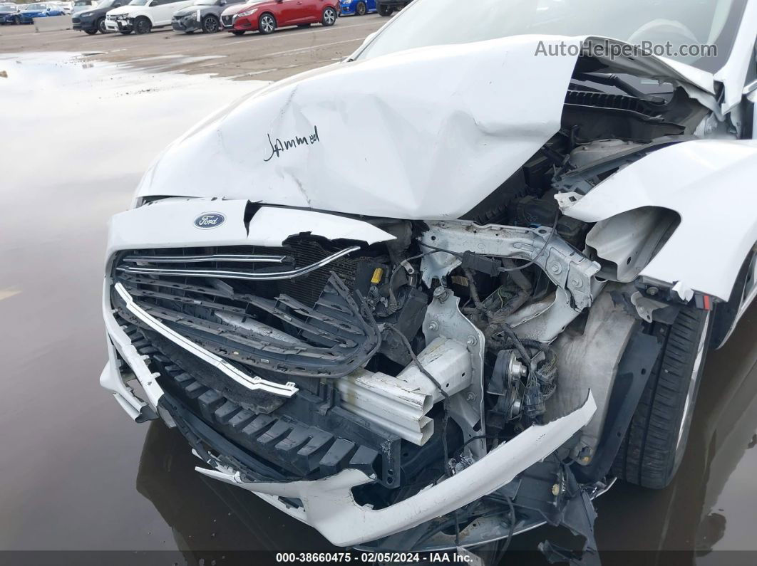 2015 Ford Fusion Se White vin: 3FA6P0H73FR196439