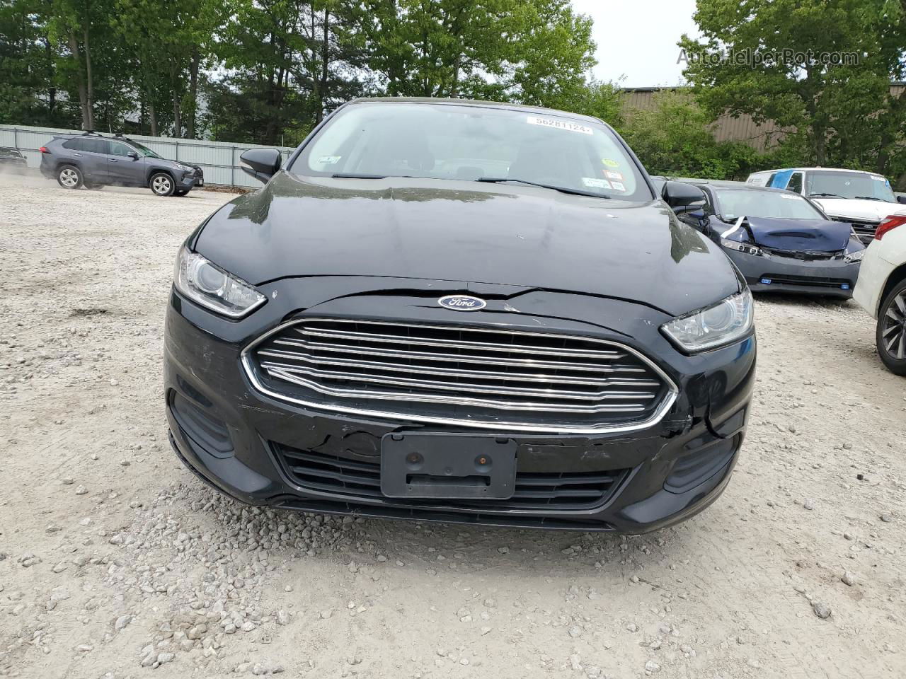 2015 Ford Fusion Se Black vin: 3FA6P0H73FR287050