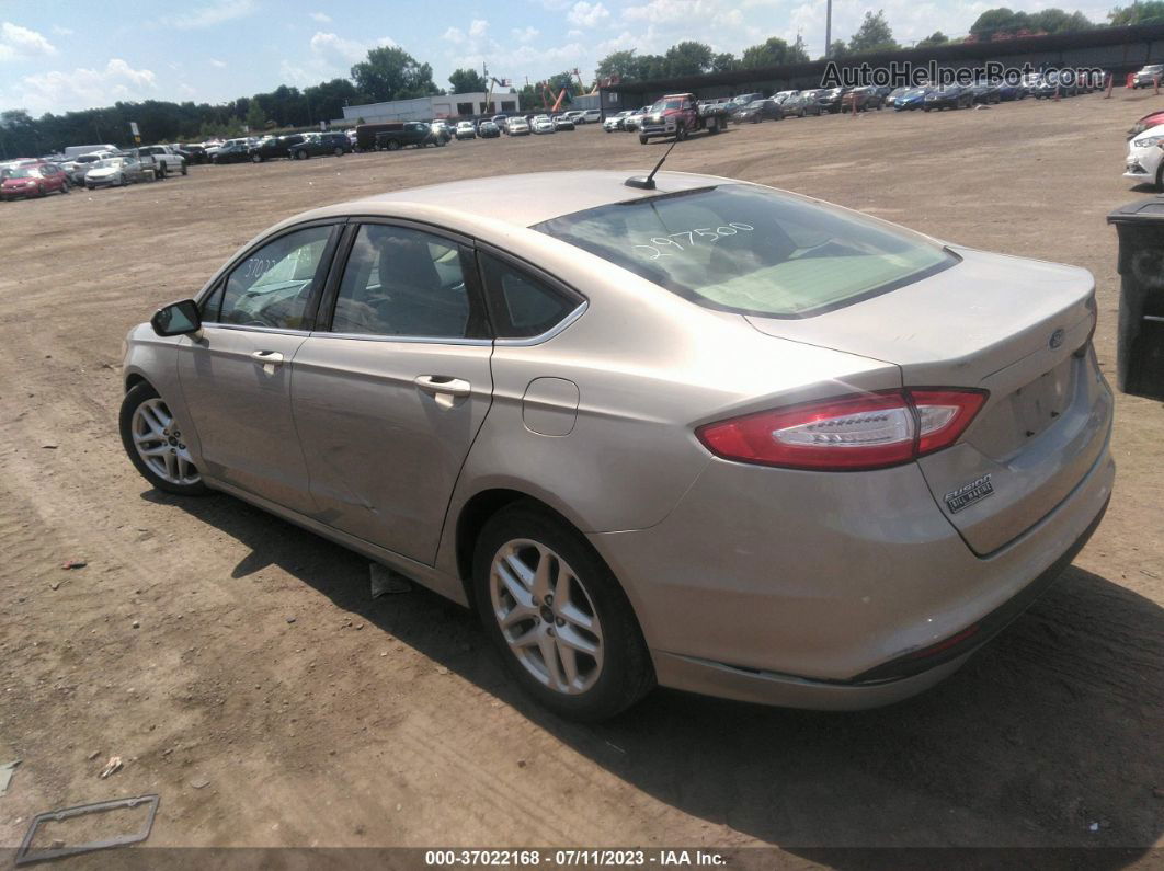 2015 Ford Fusion Se Tan vin: 3FA6P0H73FR297500