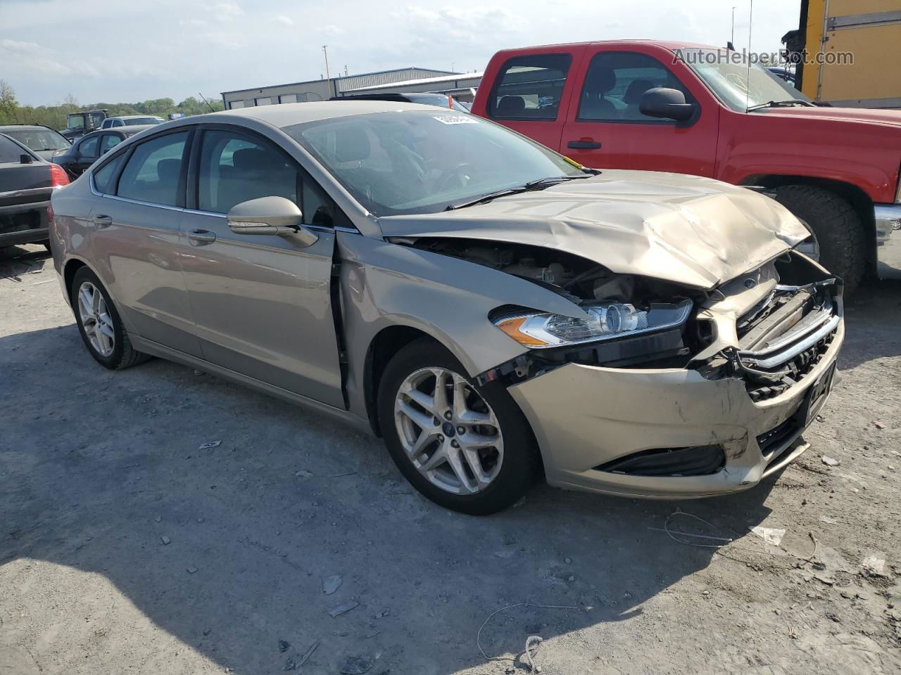 2016 Ford Fusion Se Gold vin: 3FA6P0H73GR111276