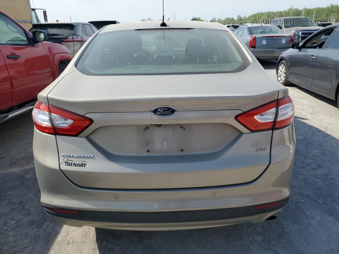 2016 Ford Fusion Se Gold vin: 3FA6P0H73GR111276