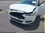 2016 Ford Fusion Se White vin: 3FA6P0H73GR117790