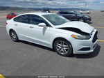 2016 Ford Fusion Se White vin: 3FA6P0H73GR117790