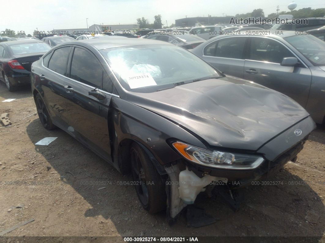 2016 Ford Fusion Se Серый vin: 3FA6P0H73GR266877