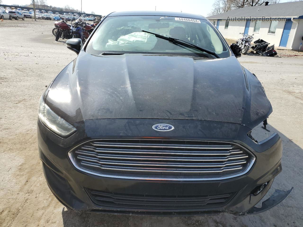 2016 Ford Fusion Se Black vin: 3FA6P0H73GR331095