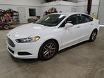 2016 Ford Fusion Se White vin: 3FA6P0H73GR333218