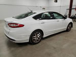 2016 Ford Fusion Se White vin: 3FA6P0H73GR333218