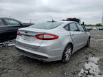 2016 Ford Fusion Se Silver vin: 3FA6P0H73GR373914