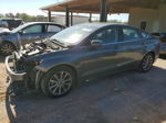 2017 Ford Fusion Se Gray vin: 3FA6P0H73HR125664