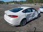 2017 Ford Fusion Se White vin: 3FA6P0H73HR193964