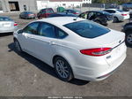 2017 Ford Fusion Se White vin: 3FA6P0H73HR193964