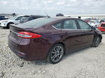 2017 Ford Fusion Se Maroon vin: 3FA6P0H73HR194256