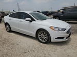 2017 Ford Fusion Se White vin: 3FA6P0H73HR349792