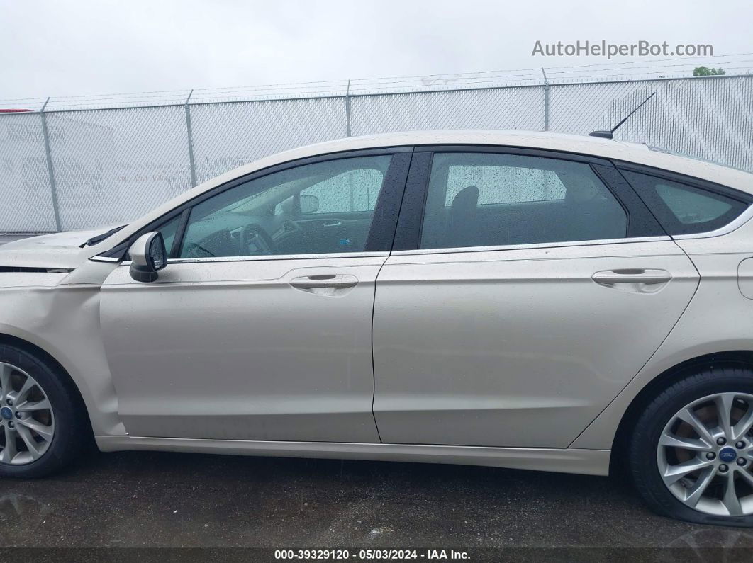 2017 Ford Fusion Se Gold vin: 3FA6P0H73HR358878