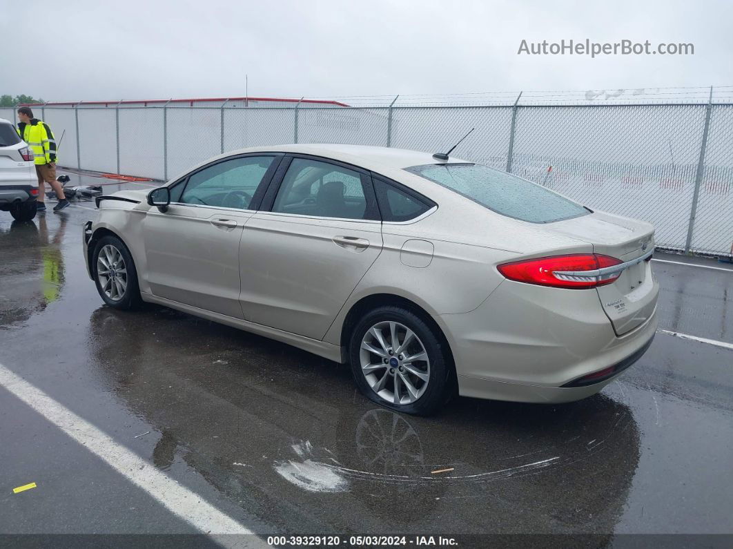 2017 Ford Fusion Se Gold vin: 3FA6P0H73HR358878