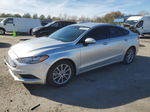 2017 Ford Fusion Se Silver vin: 3FA6P0H73HR402605