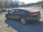 2018 Ford Fusion Se Black vin: 3FA6P0H73JR108479