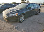 2018 Ford Fusion Se Black vin: 3FA6P0H73JR125010