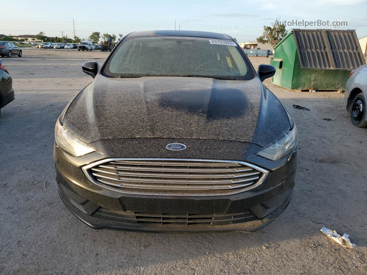 2018 Ford Fusion Se Black vin: 3FA6P0H73JR125010