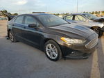 2018 Ford Fusion Se Black vin: 3FA6P0H73JR125010