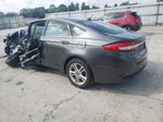 2018 Ford Fusion Se Gray vin: 3FA6P0H73JR194831