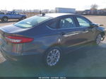 2020 Ford Fusion Se Gray vin: 3FA6P0H73LR154848