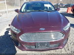 2013 Ford Fusion Se Maroon vin: 3FA6P0H74DR101626