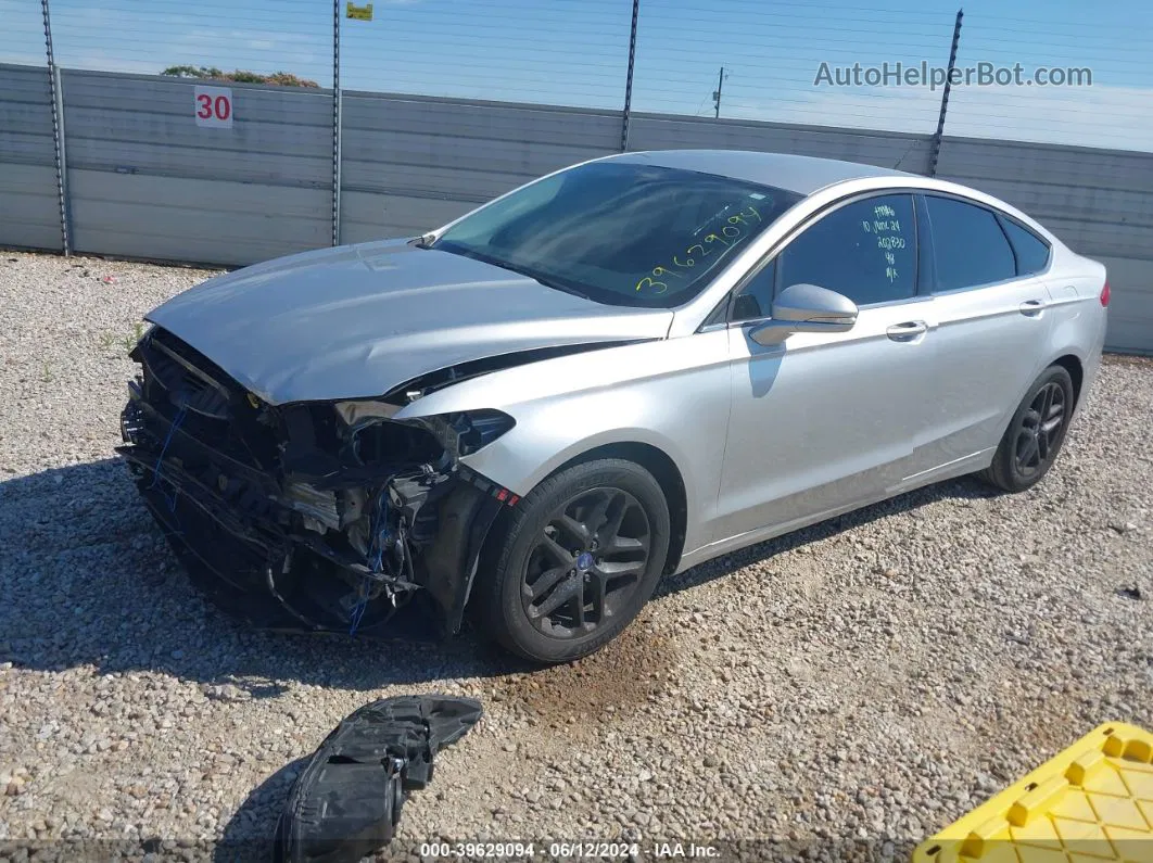 2013 Ford Fusion Se Серебряный vin: 3FA6P0H74DR202830