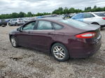 2013 Ford Fusion Se Burgundy vin: 3FA6P0H74DR255575