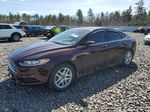 2013 Ford Fusion Se Purple vin: 3FA6P0H74DR335233